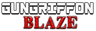 Gungriffon Blaze title screen for Playstation 2